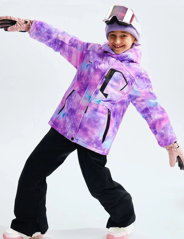 Gemyse 2024 Gemyse Girl Hooded Snowboard Jacket Free Shipping GEMYSE