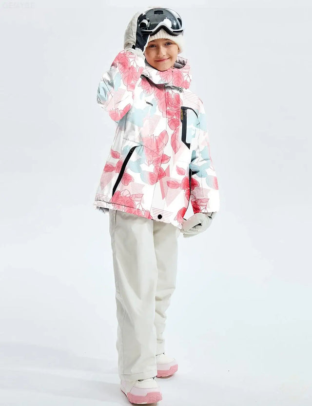 Gemyse Girl Hooded Snowboard Jacket