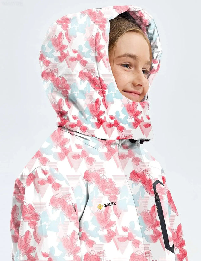 Gemyse Girl Hooded Snowboard Jacket