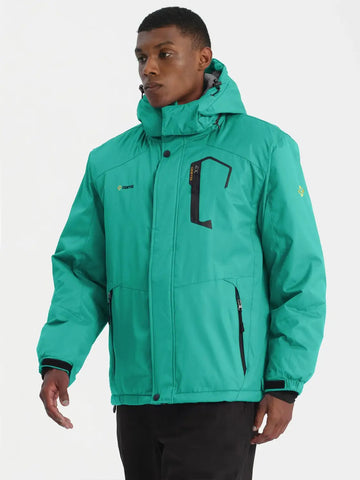 Men's Winter Waterproof Ski Jacket - GEMYSE