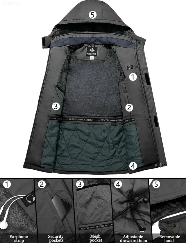 Gemyse Men Winter Jacket