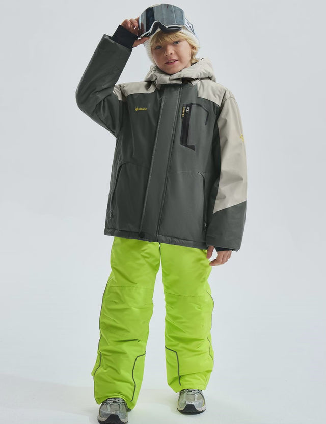 Boy's Waterproof Winter Ski Jacket