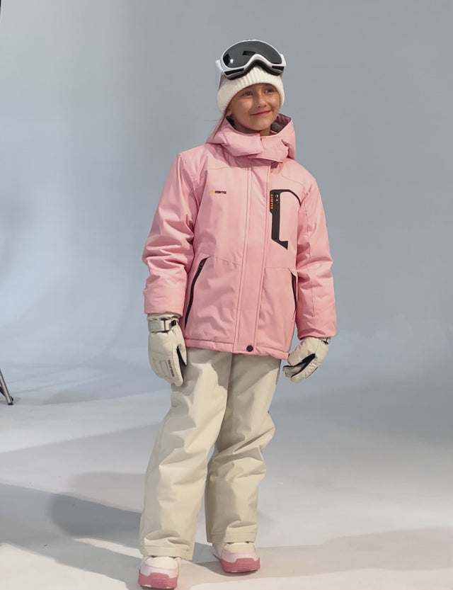 Veste de ski d'hiver pour fille