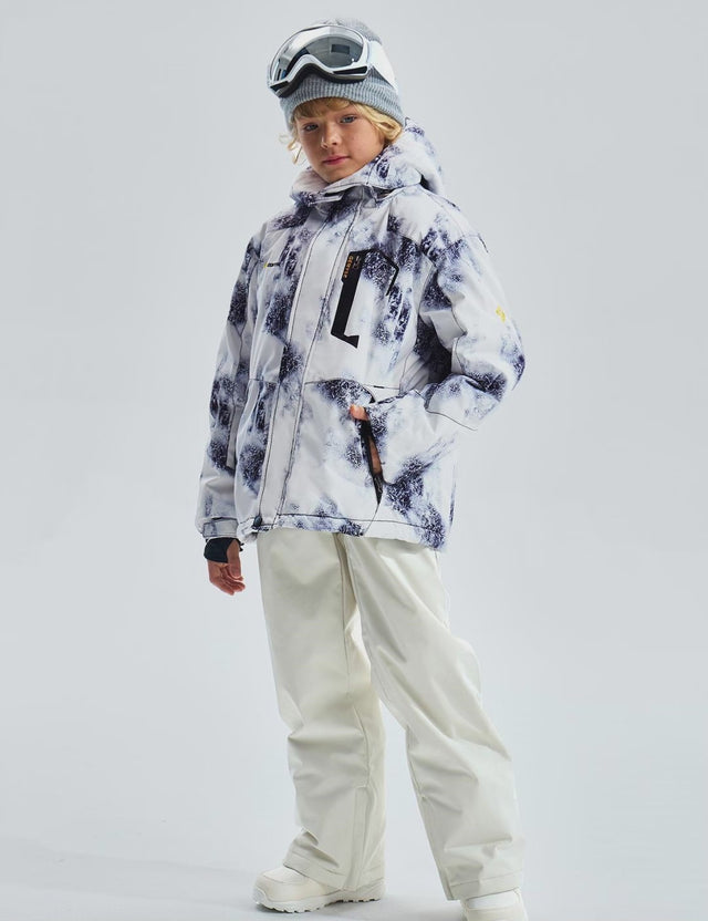 Jungen wasserdichte Skijacke