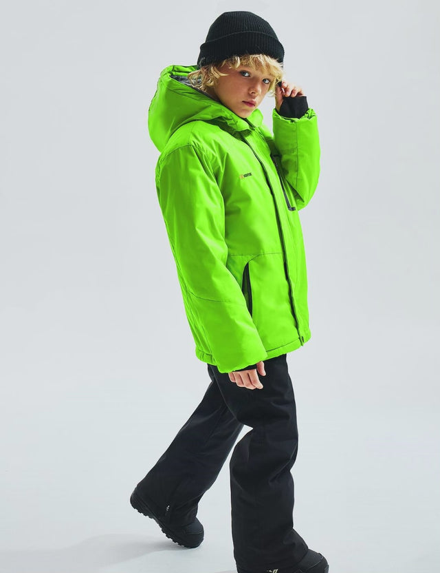 Gemyse Boy Fleece Ski Snow Jacket