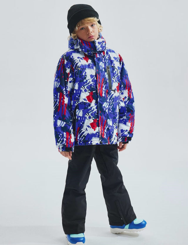 Gemyse Boy Waterproof Ski Snow Jacket