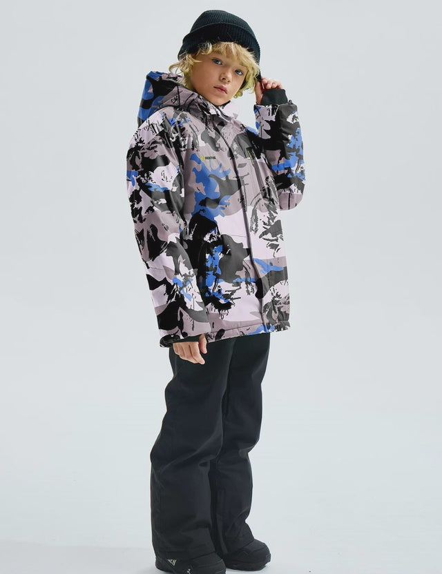 Gemyse Boy Waterproof Ski Snow Jacket