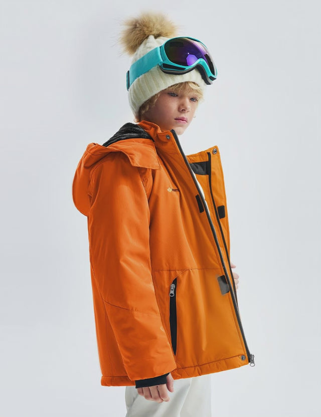 Gemyse Boy Fleece Ski Snow Jacket