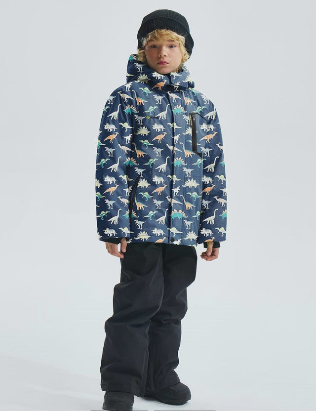 Gemyse Boy Waterproof Ski Snow Jacket