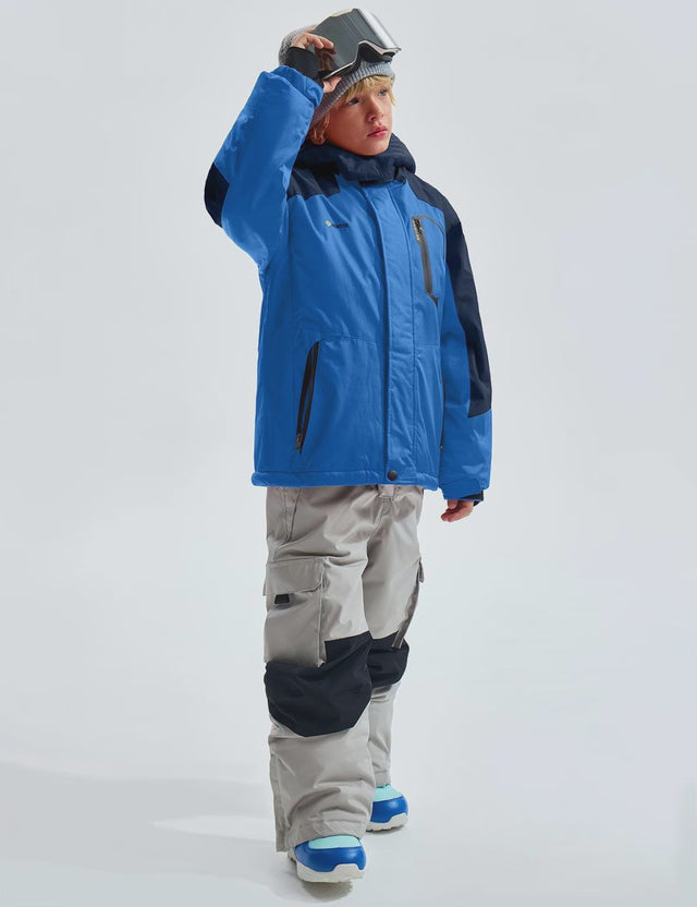 Boy's Waterproof Winter Ski Jacket