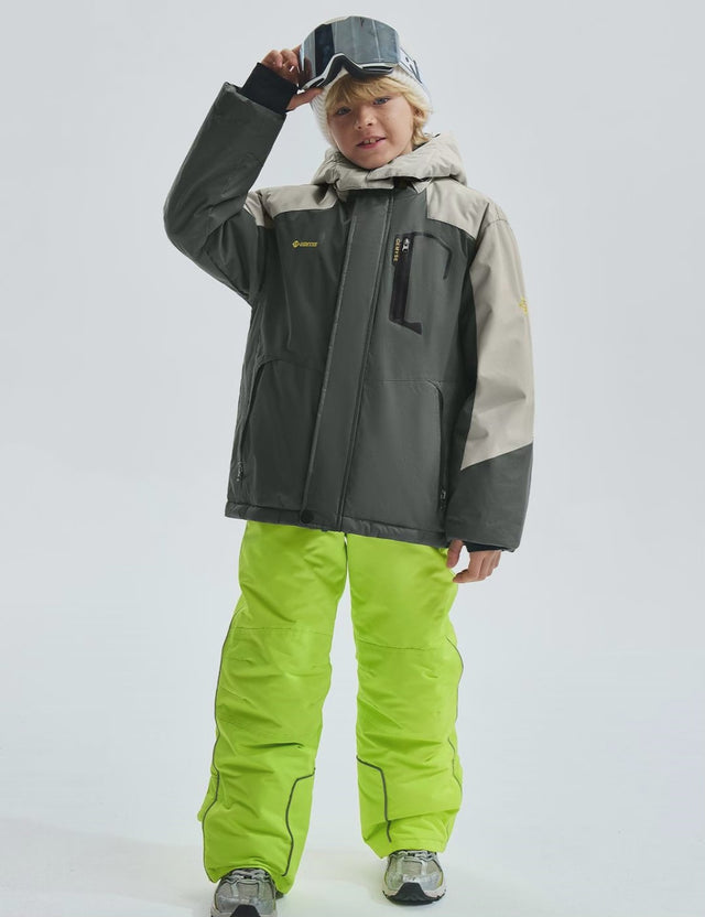 Gemyse Boy Waterproof Ski Snow Jacket