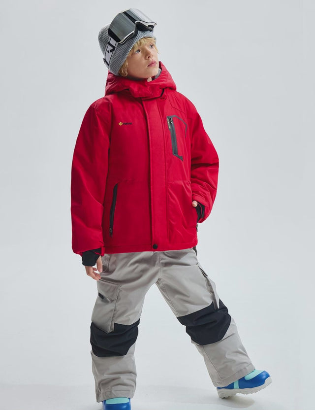 Gemyse Boy Fleece Ski Snow Jacket