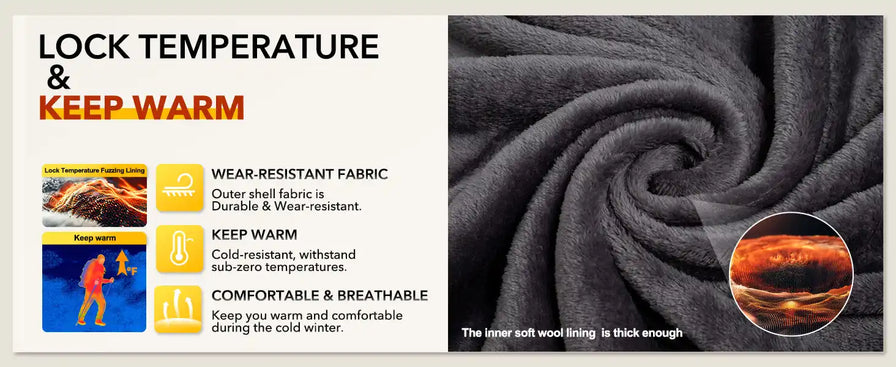 Swirled dark fabric or textile material showcasing thermal properties.