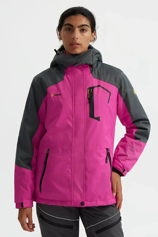 Women's Windproof Ski Jacket - GEMYSE