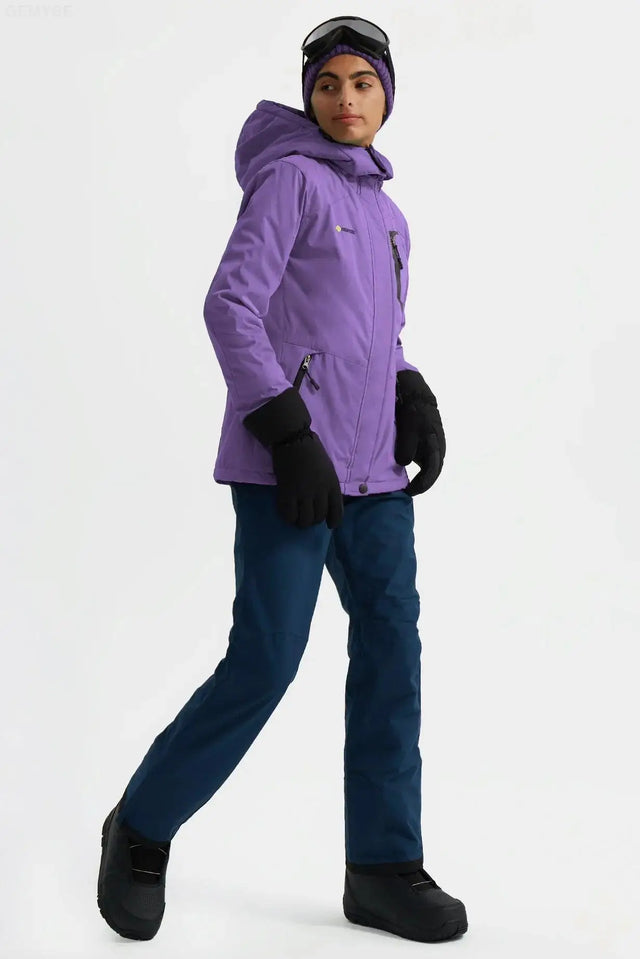 Gemyse Women Windproof Snow Jacket